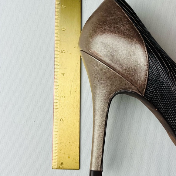 BCBGMAXAZRIA Women’s Classic Slip On Open Toe High Heels Size 10B - Picture 6 of 7